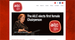 Desktop Screenshot of ailc.org.au